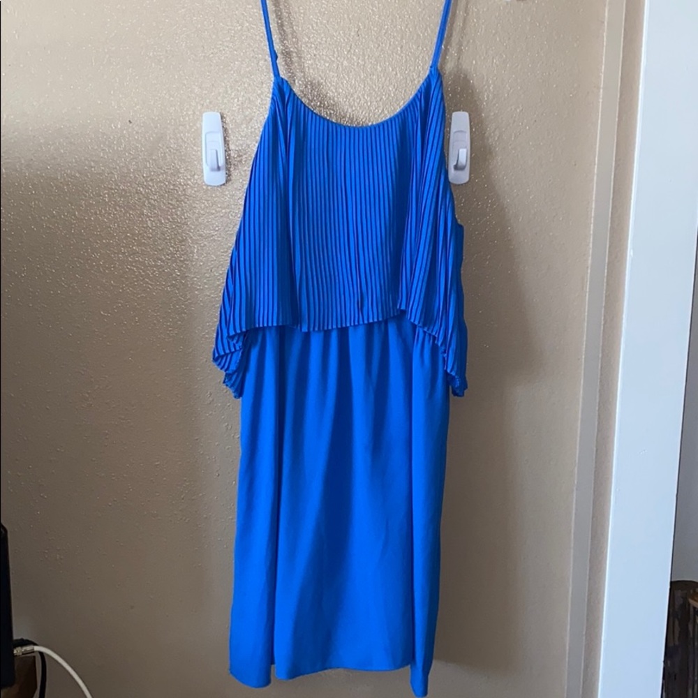 Blue dress